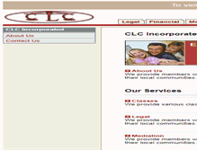Tablet Screenshot of clcincorporated.com